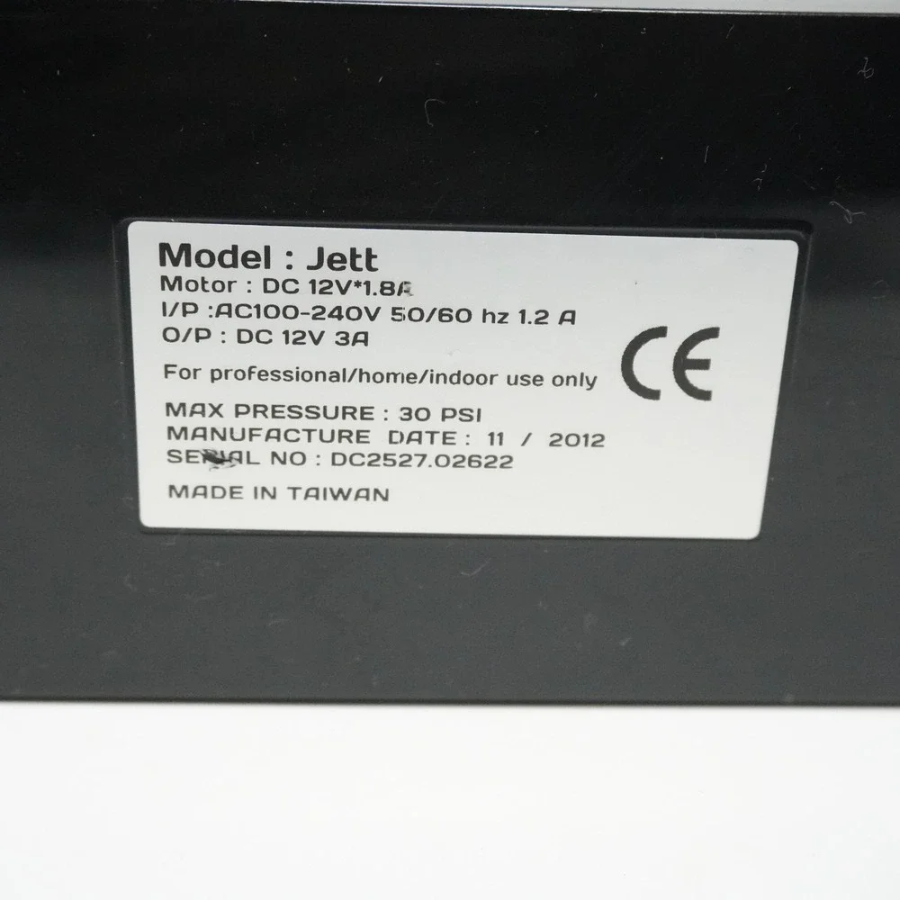 Kett‎ Jett Professional Makeup Airbrush Pump Motor No Power Adapter